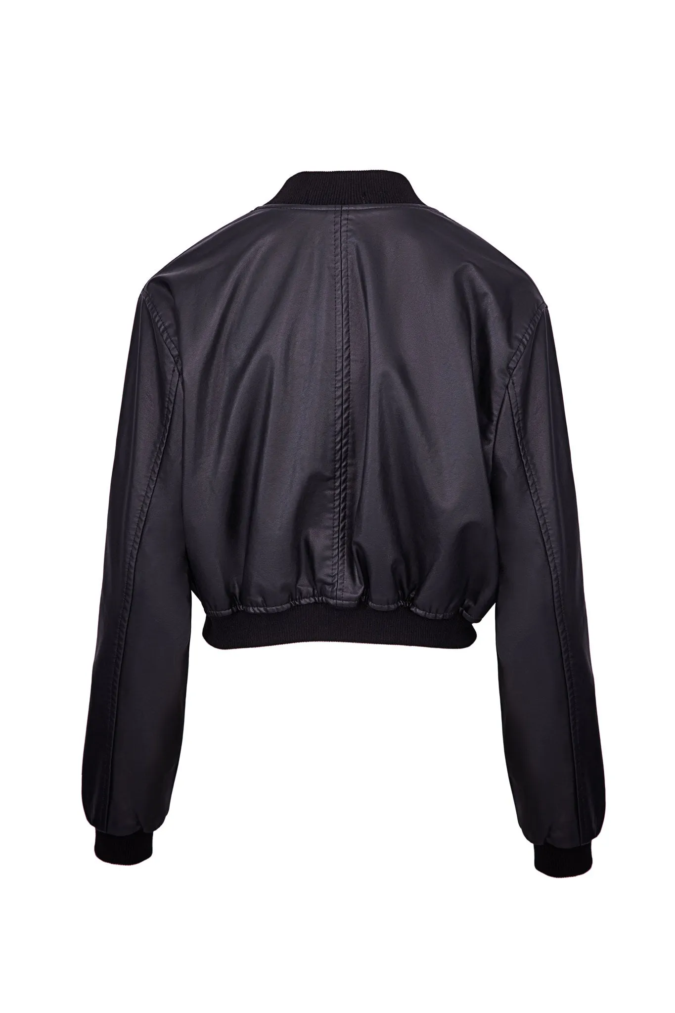 LEATHER EFFECT JACKET