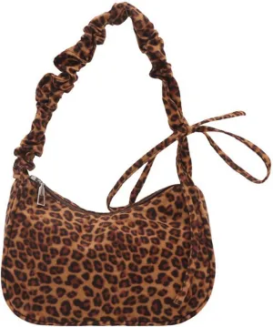 Leopard Purse Cheetah Print Hobo Bag Cheetah Y2K Tote Bag for Daily Use Lightweight Shoulder Bag for Women