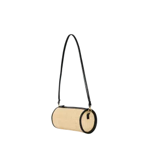 Lilou Handbag in Black Raffia