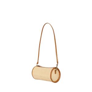 Lilou Handbag in Copper Raffia