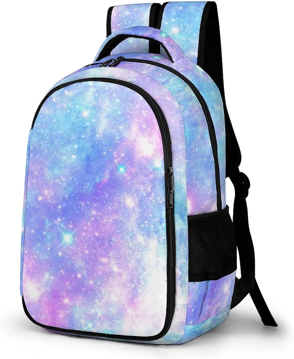 Magic Galaxy Star Travel Laptop Backpack Colorful Large Casual Daypack Durable Work Computer Camping Back Packs Bags for Women Men