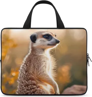 Meerkat Laptop Bag Carrying Case Computer Protective Sleeve Case Briefcase for Men Women