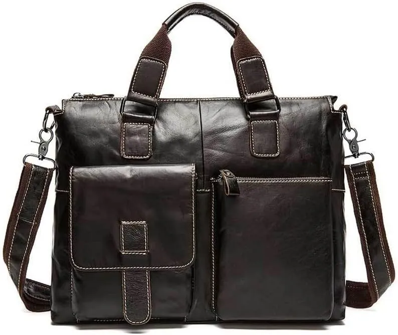 Men Bag Briefcases Laptop Business Briefcase Male Leather For Bags Men's Leather Men's Messenger Bag