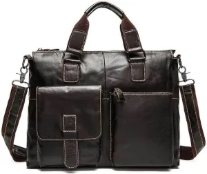 Men Bag Briefcases Laptop Business Briefcase Male Leather For Bags Men's Leather Men's Messenger Bag
