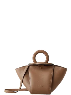 Mini Rider's Top Handle Silky Calf (Teak)