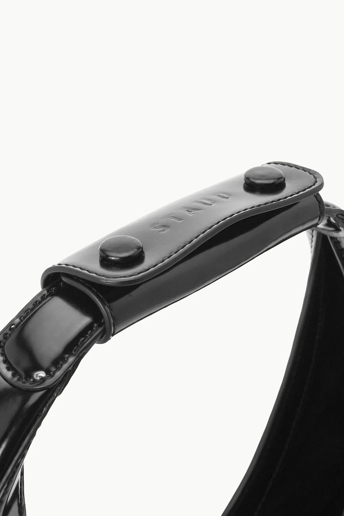 MOON BAG | BLACK POLISHED