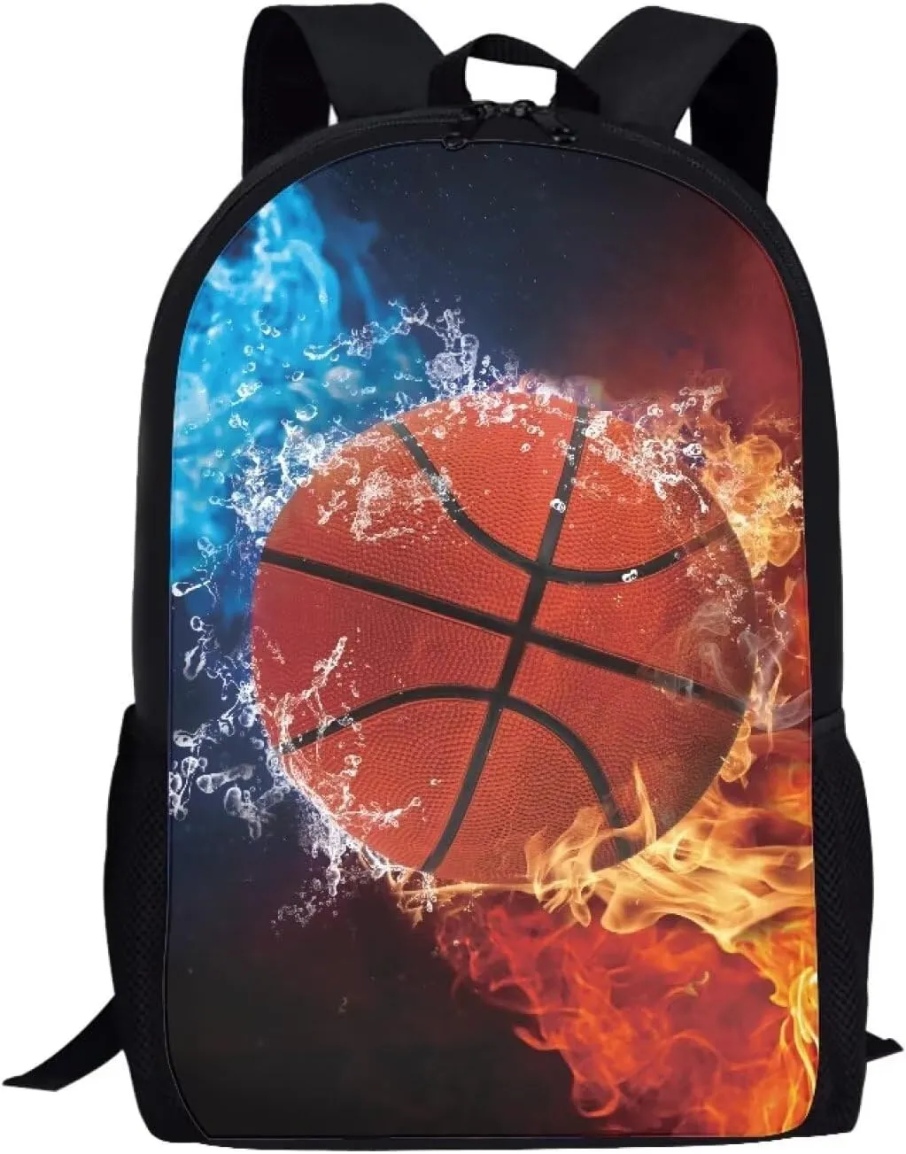 Mumeson Basketball Kids Backpack School Bag, School Backpack for Girls Teen Boys Girl Durable Back to School Book Bags Satchel