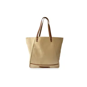 Nappa Dori Beige Jhola Bag
