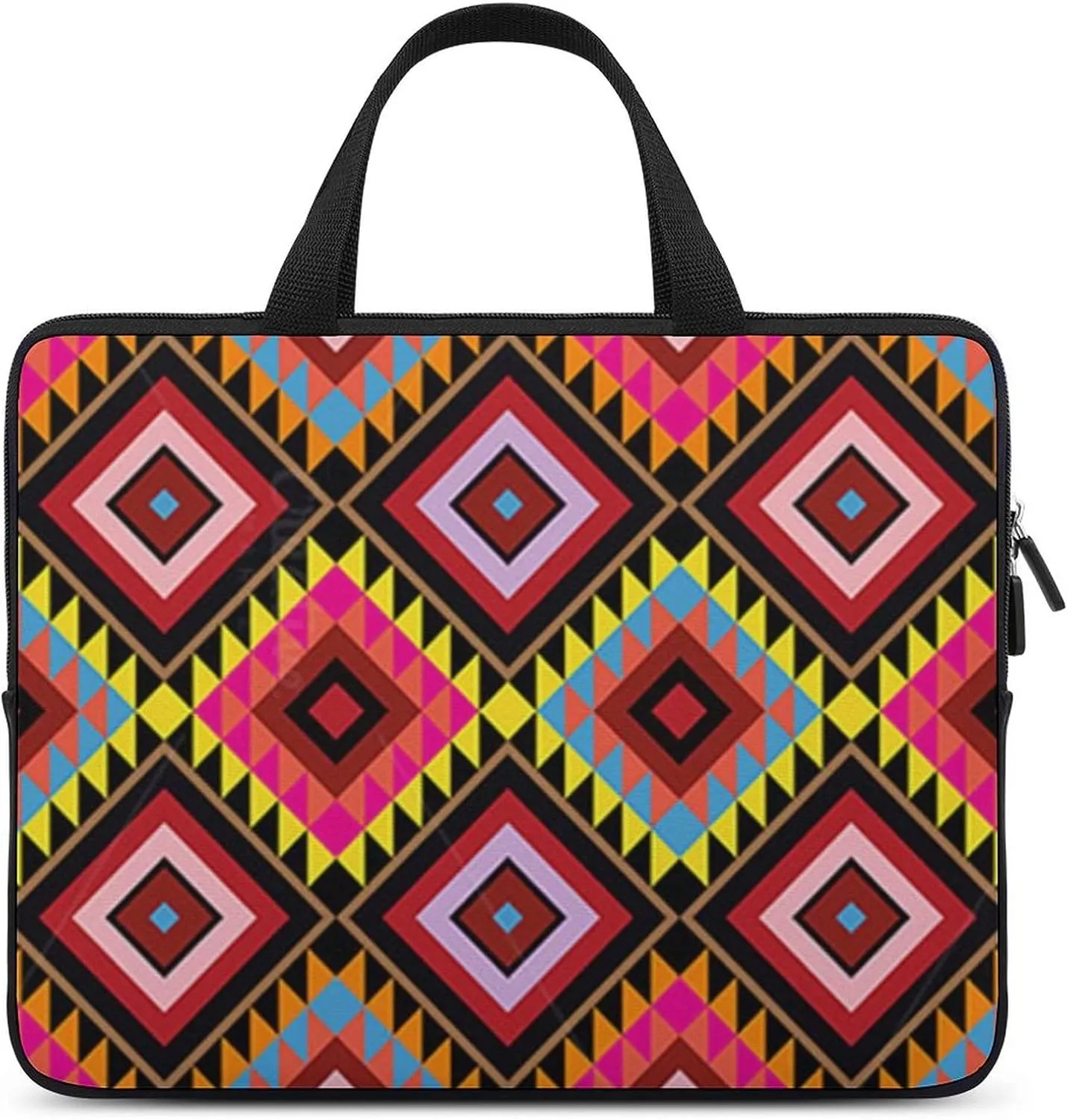 Native American Patterns Laptop Bag The Tote Bag Waterproof Business Briefcase Computer Carrying Case 12inch