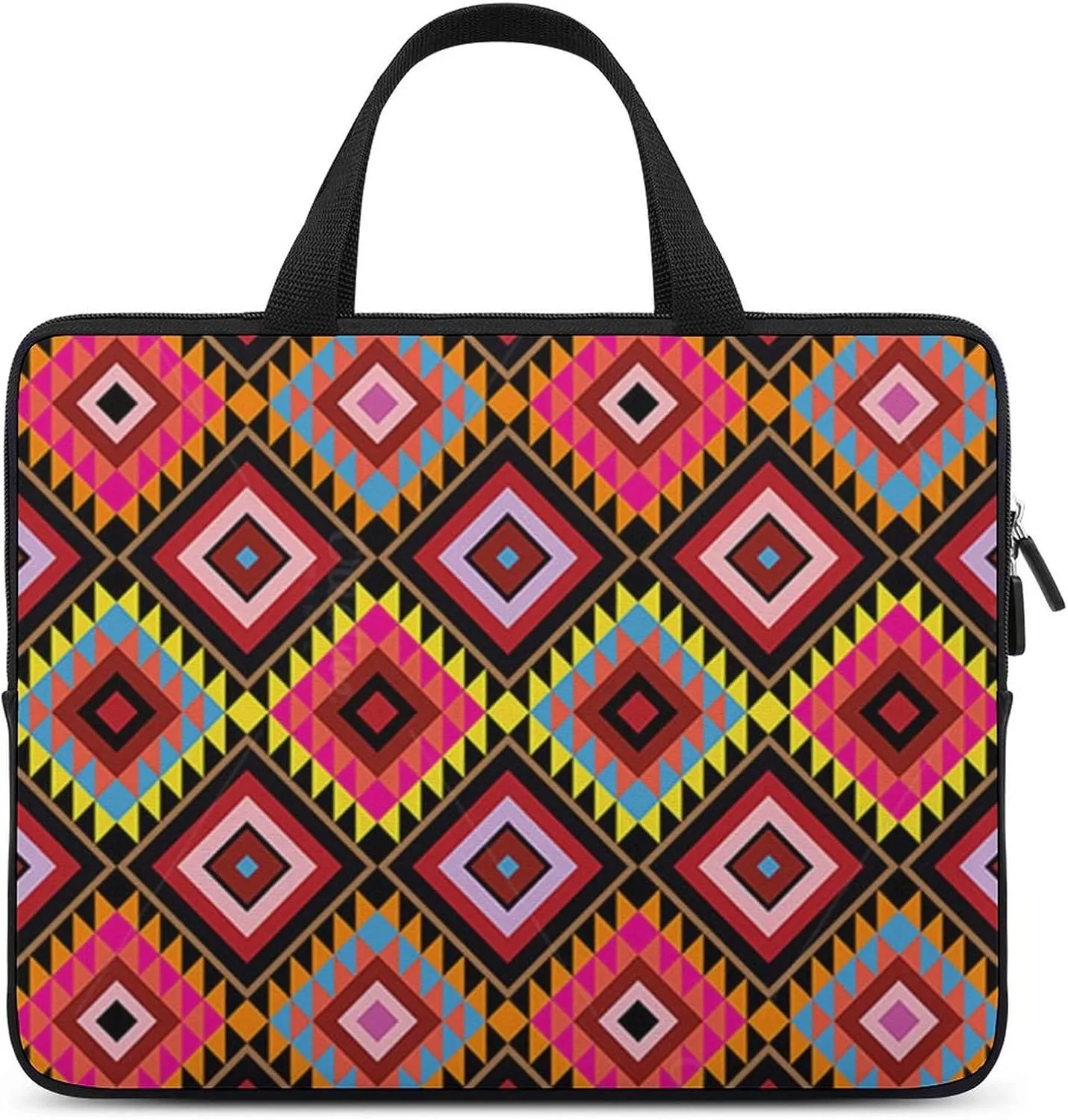 Native American Patterns Laptop Bag The Tote Bag Waterproof Business Briefcase Computer Carrying Case 17inch