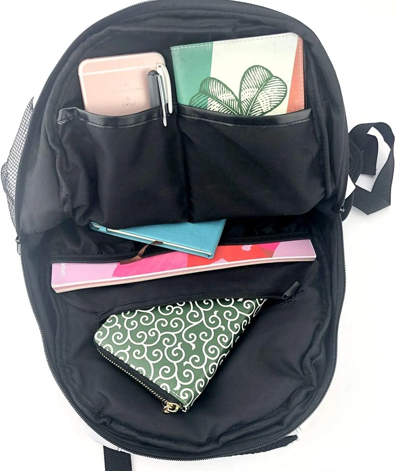 NiYoung Guinea Pigs and Cupcakes Casual Backpck Big Capacity Anti-Theft Multipurpose Bookbag Backpack Multipurpose Rucksacks for Teenage