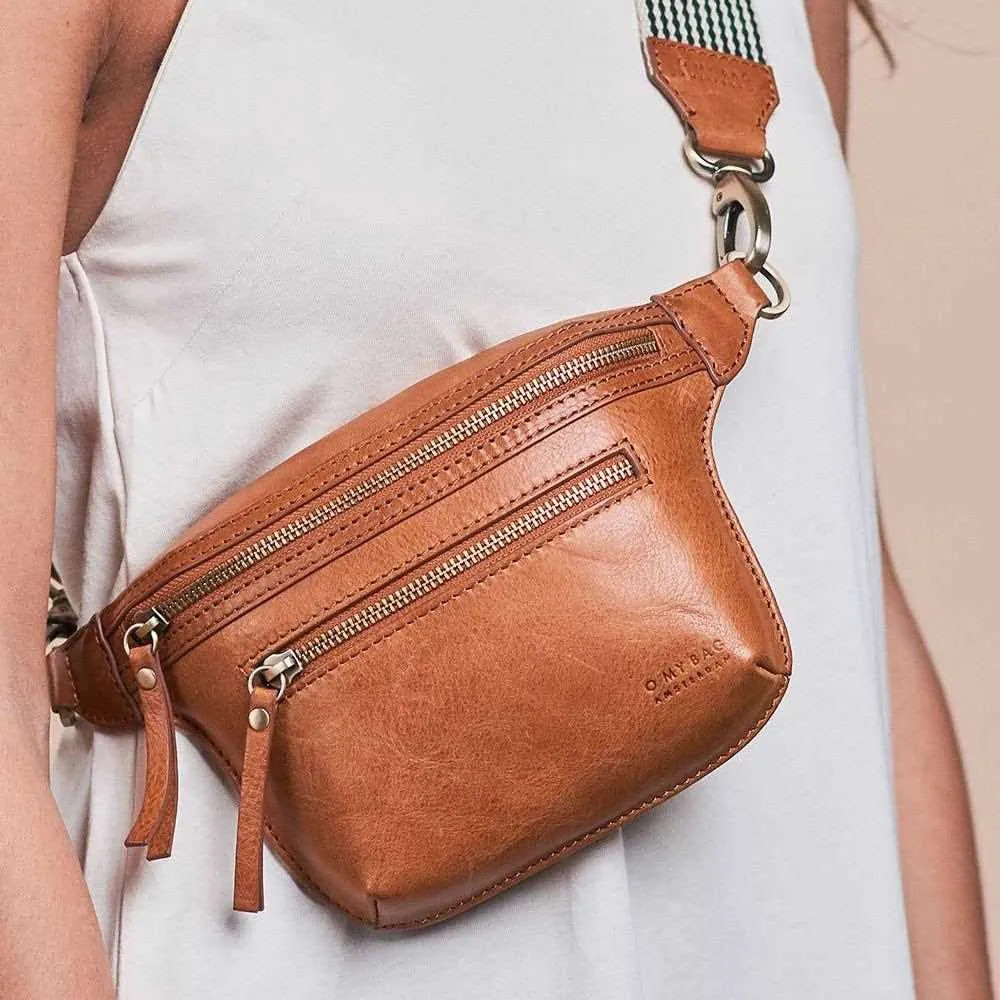 O MY BAG | Beck's Bum Bag - Cognac Stromboli Leather