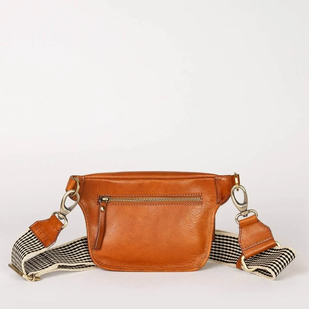 O MY BAG | Beck's Bum Bag - Cognac Stromboli Leather