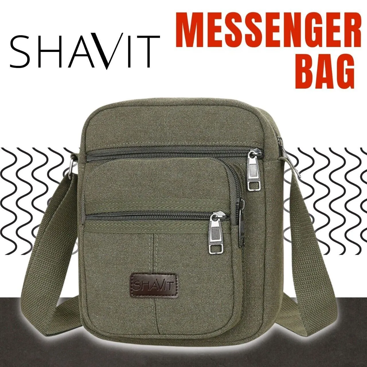 Oliver  Vintage Umhngetasche aus Canvas