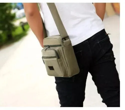 Oliver  Vintage Umhngetasche aus Canvas
