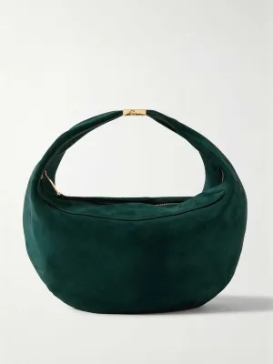 Olivia small suede tote