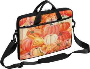 Painted Hearts Love Laptop Shoulder Messenger Bag Waterproof Laptop Briefcase Handle Padded Strap