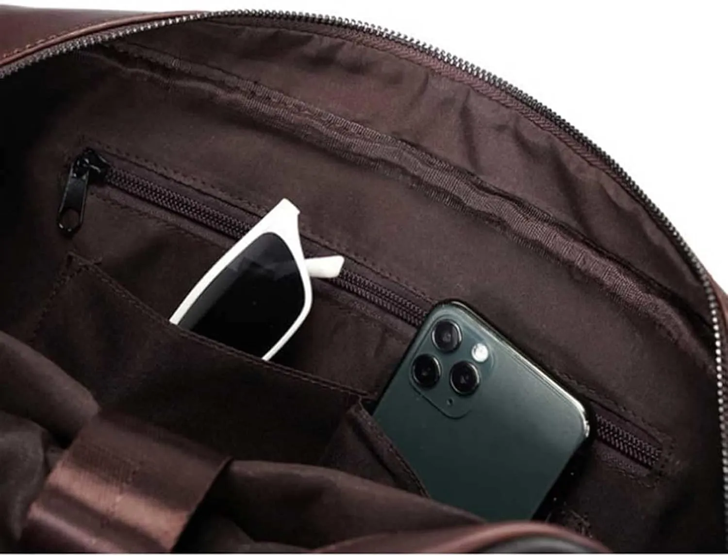 PU Leather Men's Briefcases 13inch Laptop Bag Office Bags for Men Document Business Shoulder Messenger Bag
