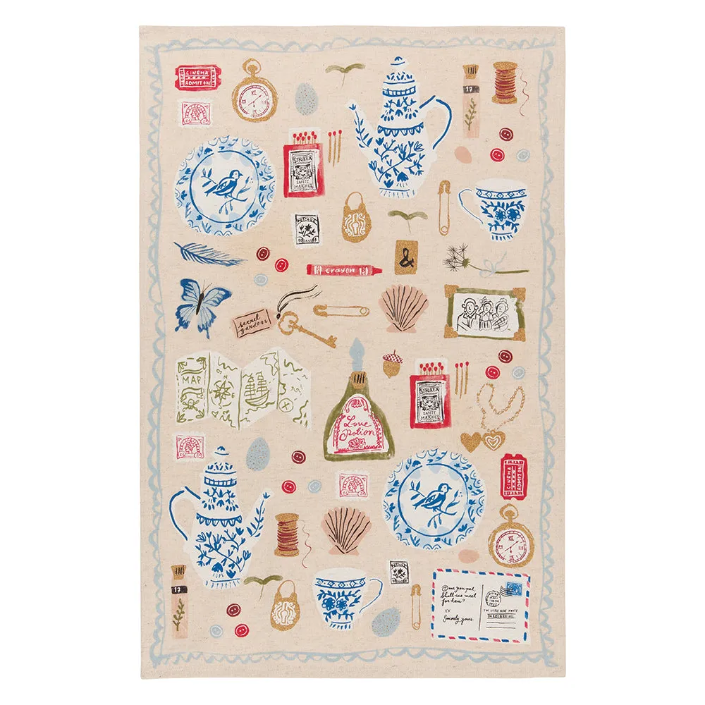 "Finders Keepers"  Tea Towels: Set of 2