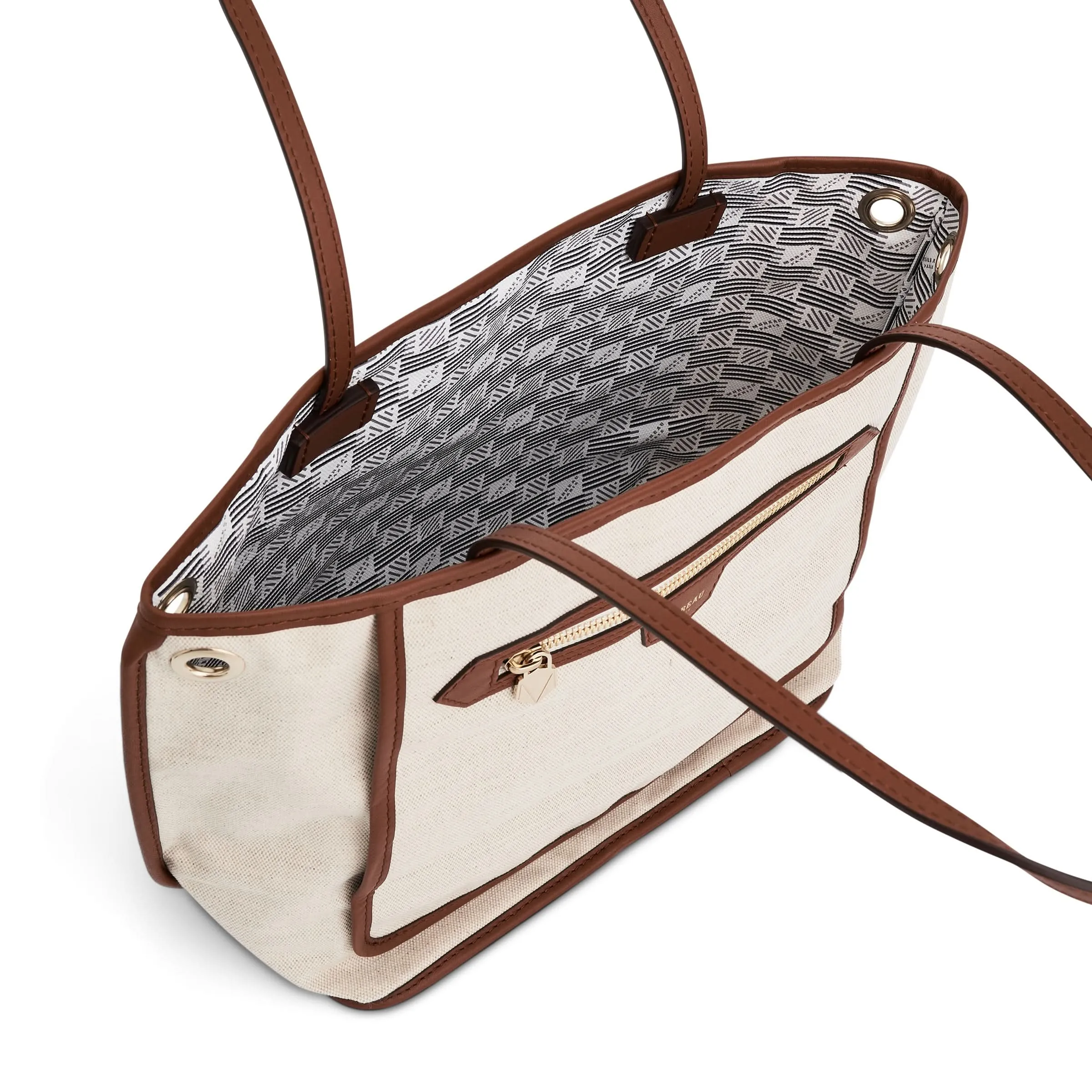 Saint Tropez Tote Reverse PM in Natural