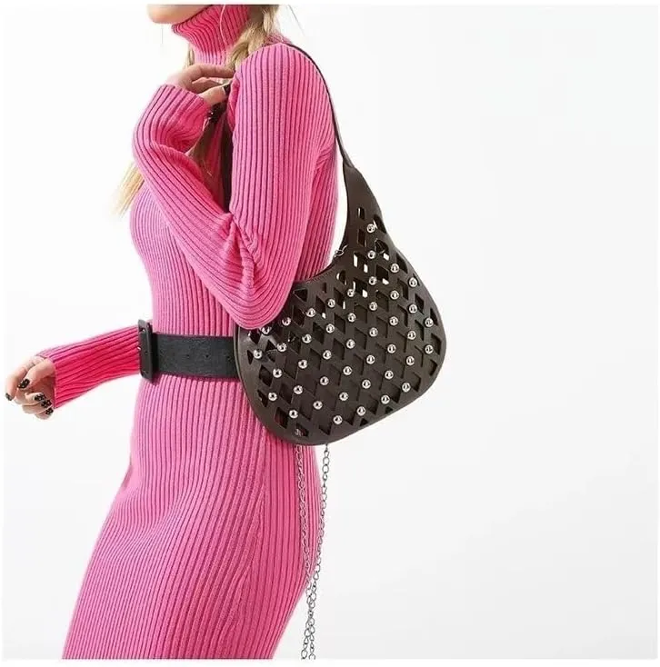 Shoulder Bag Tote bag Purse Hobo Handbag Crescent Bags Y2k Hobo Purses, Fashion Underarm Bag Top-Handle Bags for Women
