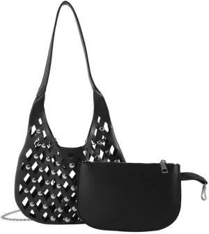 Shoulder Bag Tote bag Purse Hobo Handbag Crescent Bags Y2k Hobo Purses, Fashion Underarm Bag Top-Handle Bags for Women