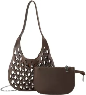 Shoulder Bag Tote bag Purse Hobo Handbag Crescent Bags Y2k Hobo Purses, Fashion Underarm Bag Top-Handle Bags for Women