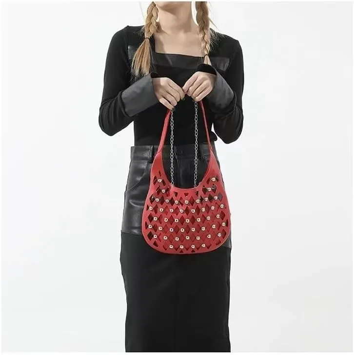 Shoulder Bag Tote bag Purse Hobo Handbag Crescent Bags Y2k Hobo Purses, Fashion Underarm Bag Top-Handle Bags for Women