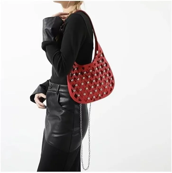 Shoulder Bag Tote bag Purse Hobo Handbag Crescent Bags Y2k Hobo Purses, Fashion Underarm Bag Top-Handle Bags for Women