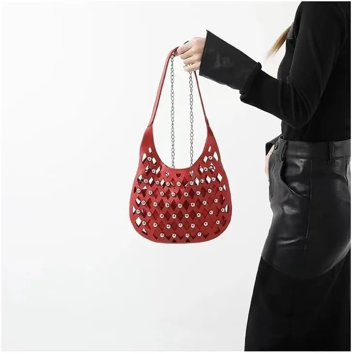 Shoulder Bag Tote bag Purse Hobo Handbag Crescent Bags Y2k Hobo Purses, Fashion Underarm Bag Top-Handle Bags for Women
