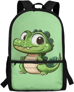Showudesigns Dinosaur School Bags for Boys 4-6 7-10 Elementary School Backpack Cute Bookbag Rucksacks for Kindergarten Preschool Kids Child Schoolbags Back to School Supplies