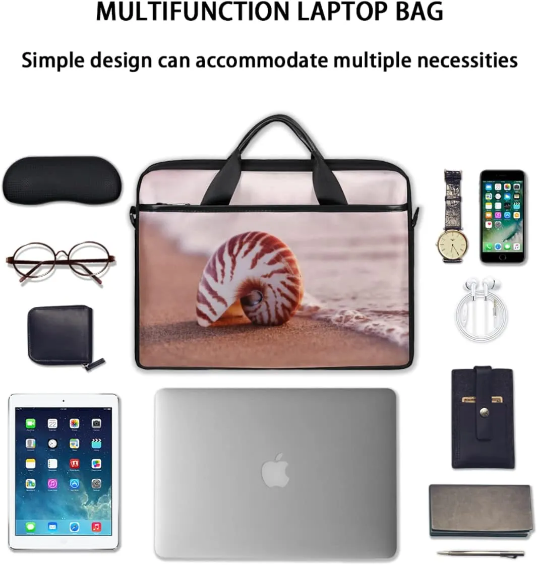 Sport Fire Basketball Laptop Shoulder Messenger Bag Waterproof Laptop Briefcase with Handle and Padded Strap Case Sleeve