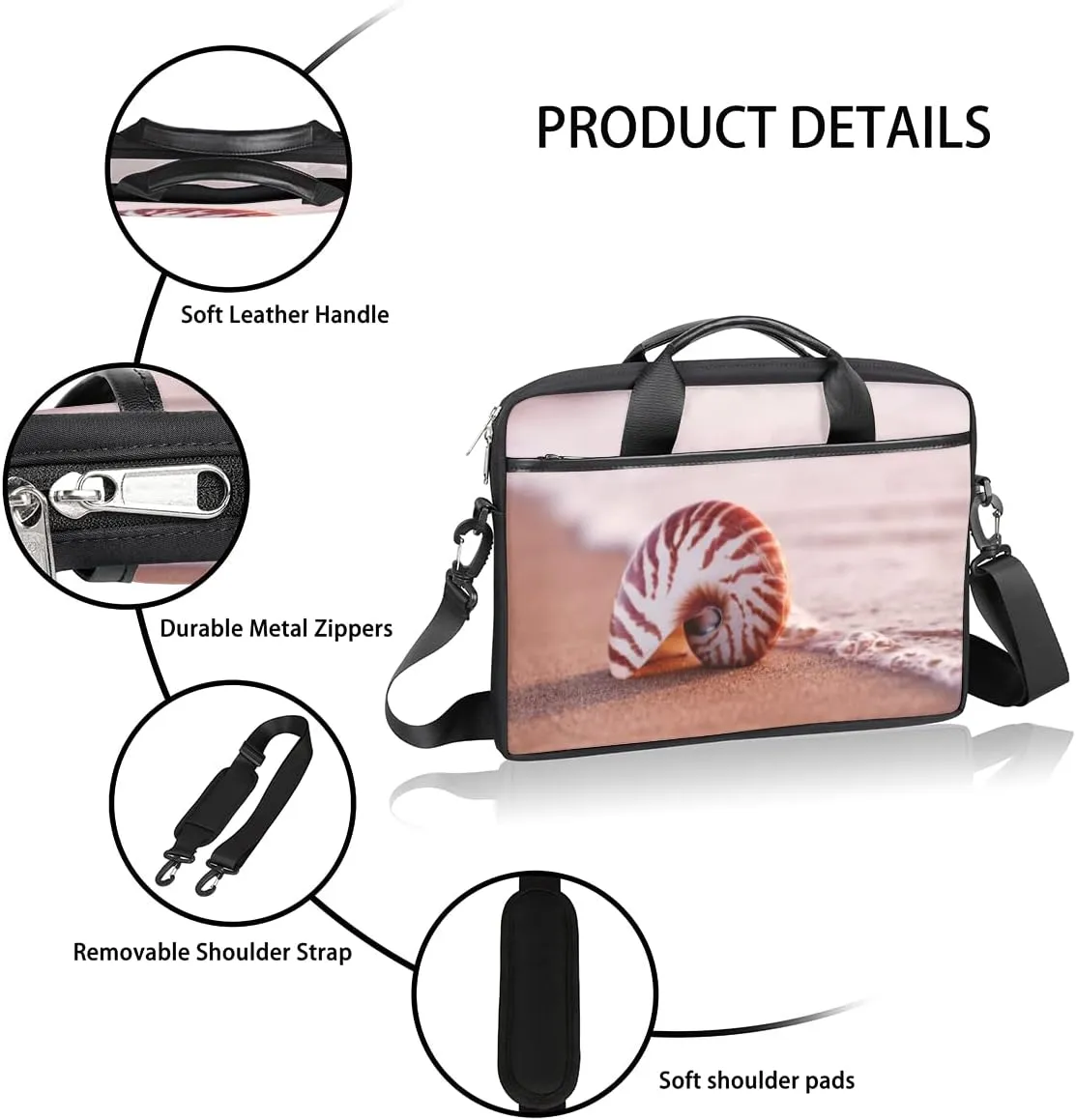 Sport Fire Basketball Laptop Shoulder Messenger Bag Waterproof Laptop Briefcase with Handle and Padded Strap Case Sleeve