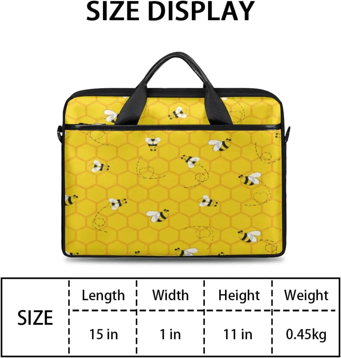 Spring Flowers Laptop Shoulder Messenger Bag Waterproof Laptop Briefcase with Handle and Padded Strap Case Sleeve
