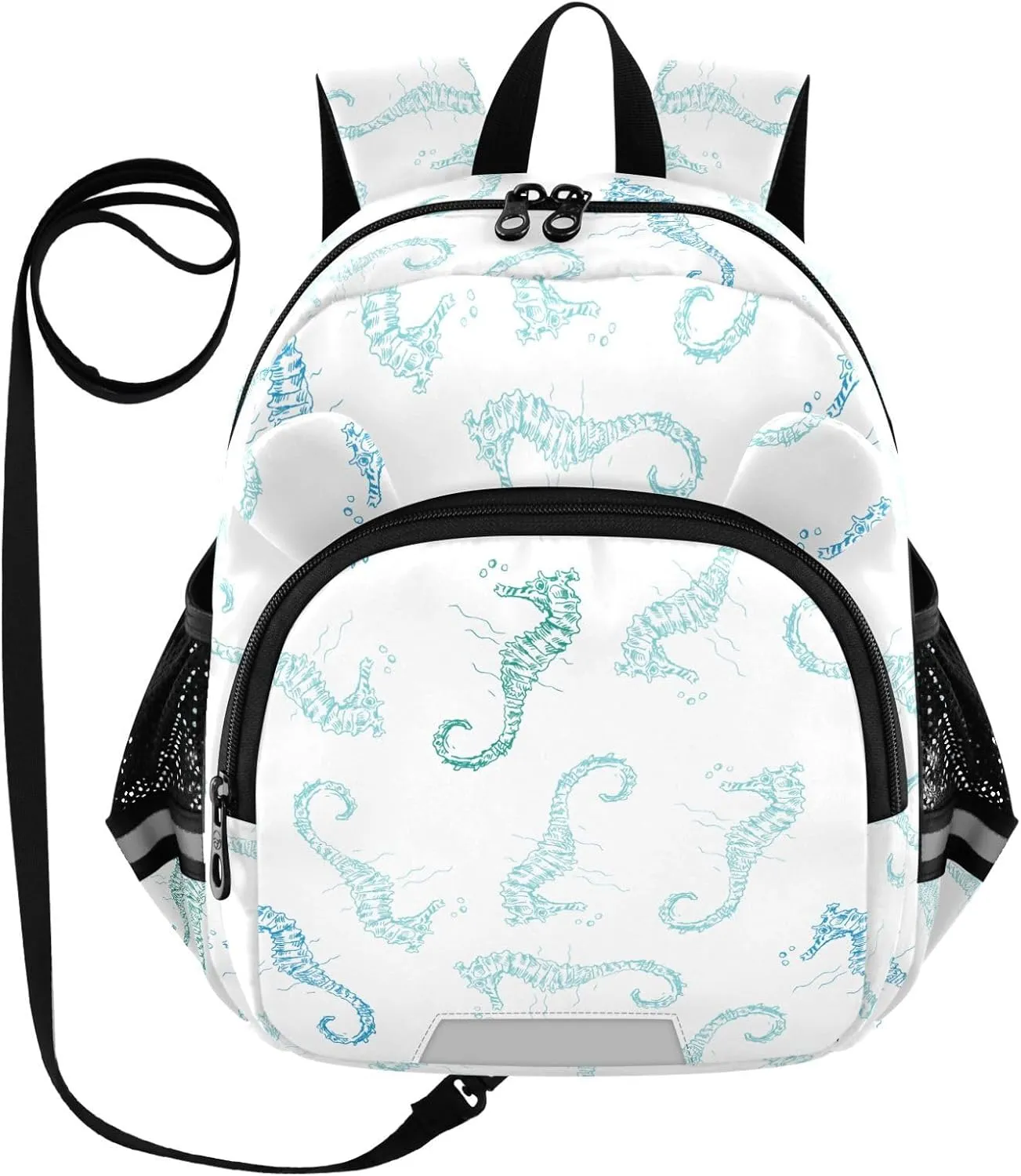 Toddler Backpack for Girls Boys Blue Teal Kids Small Backpacks Mini School Backpack Book Bags Kindergarten Bag, 3-6 Years