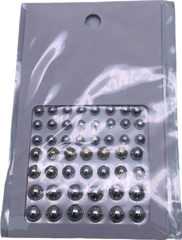 Unbranded Silver Metallic Gems One Size