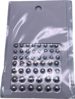 Unbranded Silver Metallic Gems One Size