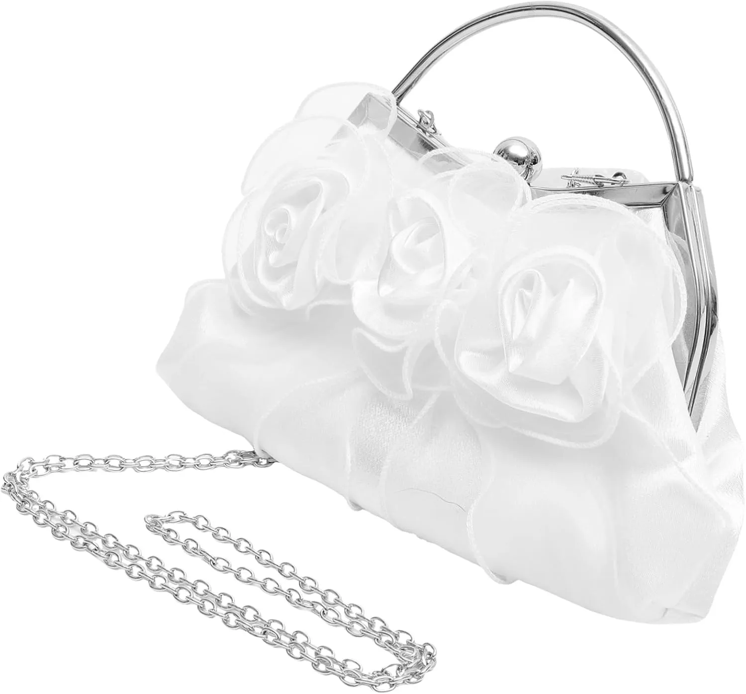 VALICLUD Floral Purse for Women Evening Bag Wedding Guest Handbag Clutch Purse for Party