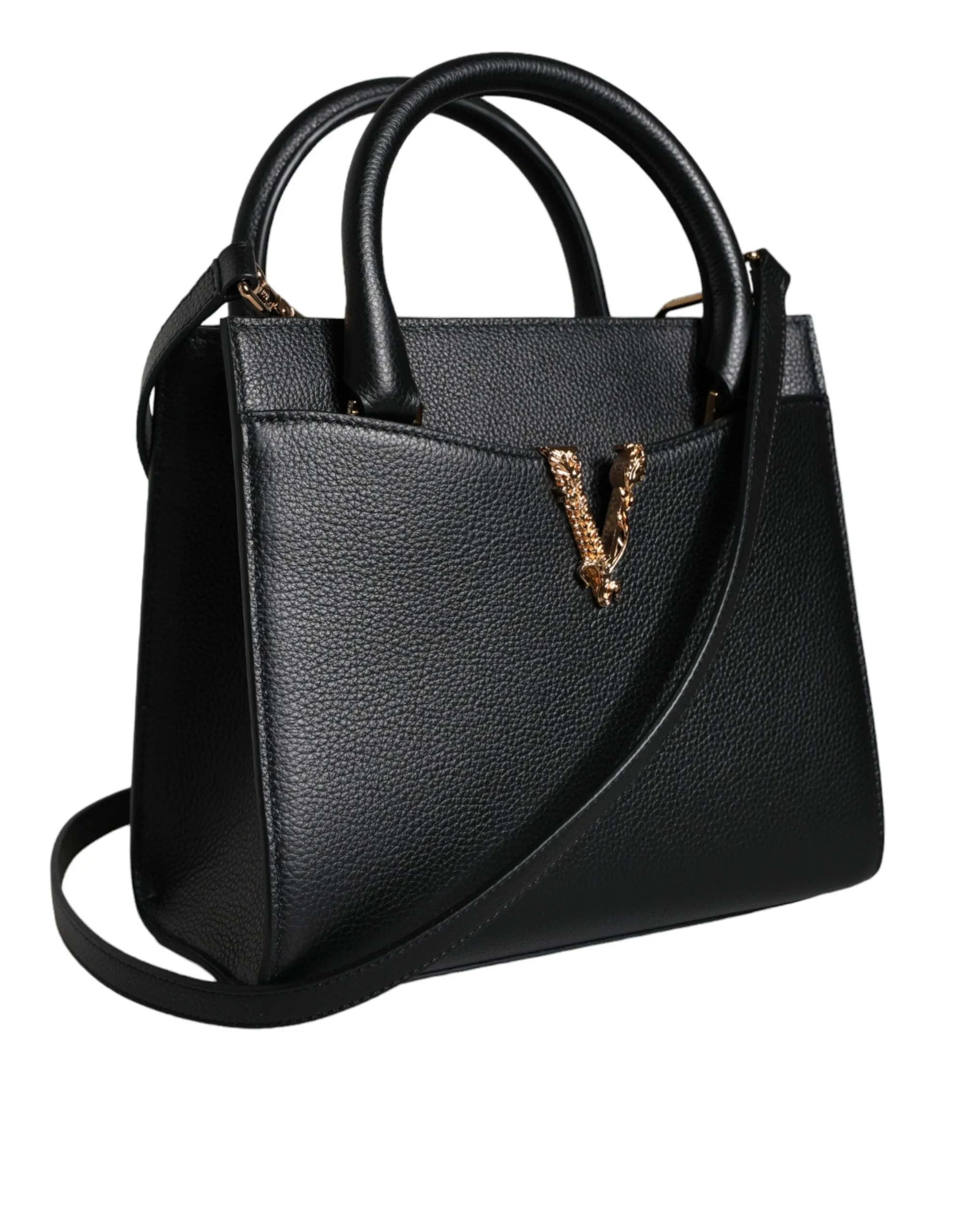 Versace Black V Bag