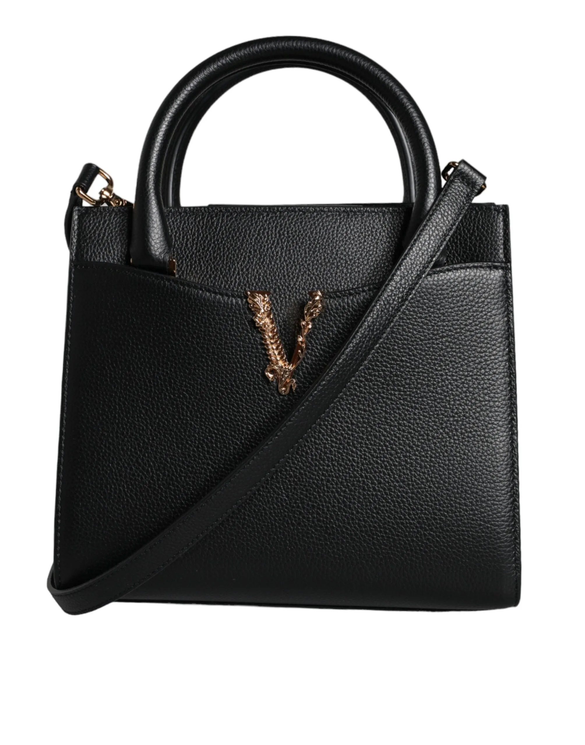 Versace Black V Bag