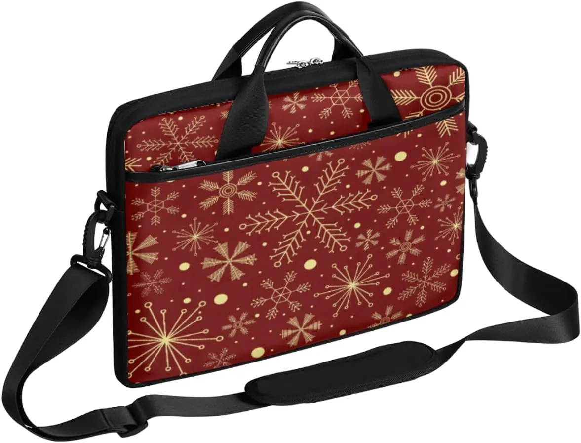 Watermelon Print Laptop Shoulder Messenger Bag Waterproof Laptop Briefcase with Handle and Padded Strap Case Sleeve