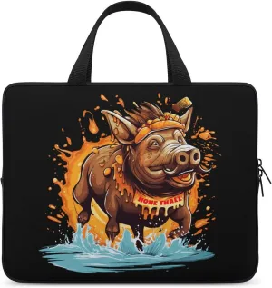 Wild Boar Laptop Bag Carrying Case Computer Protective Sleeve Case Briefcase for Men Women