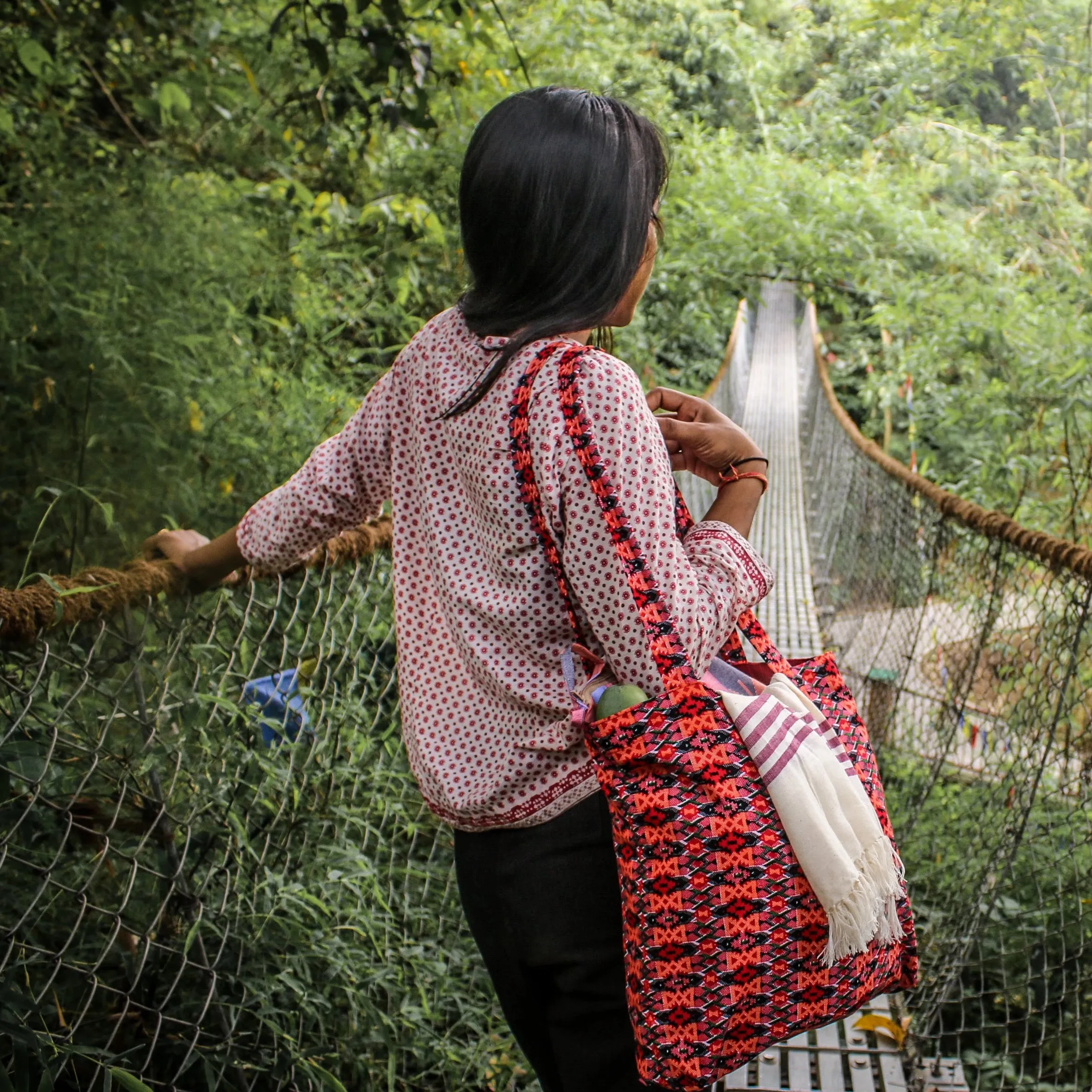 Woven Traditional Tote Bags